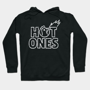 Hot Ones White Hoodie